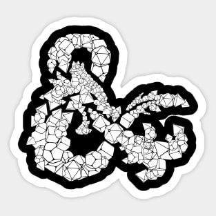 Dragons & Dice Sticker